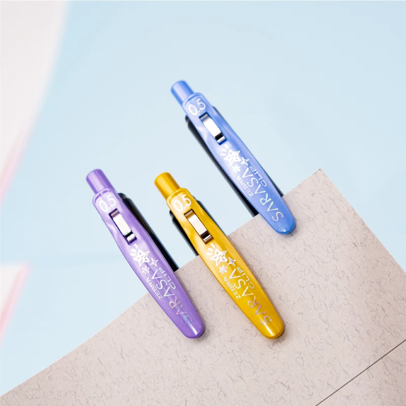 ZEBRA SARASA CLIP JJ15 Новые блестящие гелевые ручки металлических цветов 0 5 мм