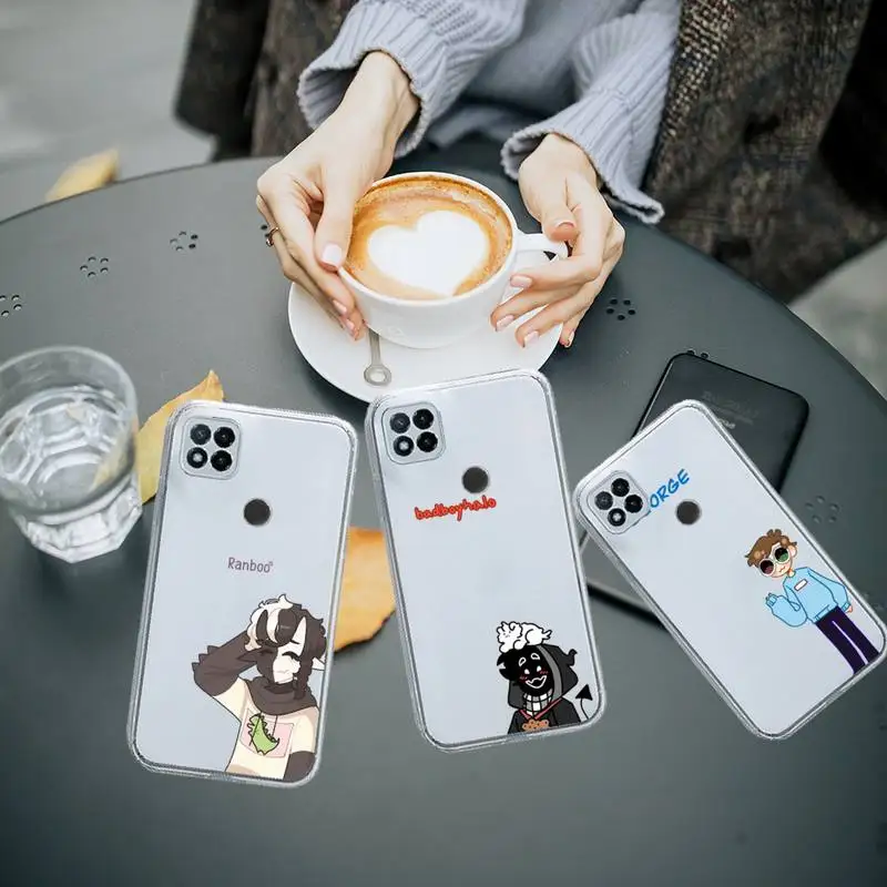 

dream smp game lovely cartoon Phone Case Transparent for Xiaomi redmi note 8 9 10 11 t lite pro ultra mix 4 K40