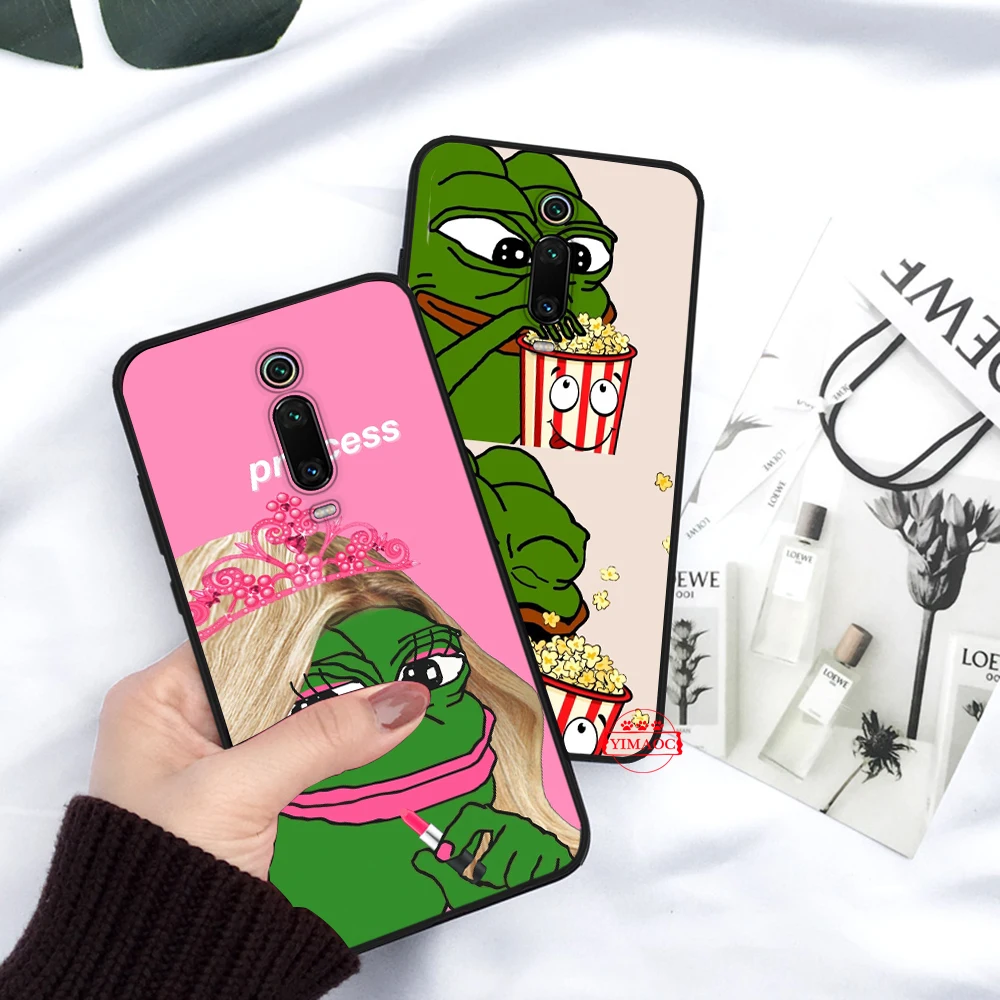 Мем самодовольный лягушка Pepe силиконовый чехол для Redmi 4A 4X5 плюс 5A 6 Pro 6A 7 7A K20 S2 Go |