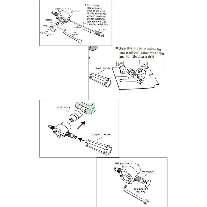 Big deal 360 Degree Rotary Metal Cutting Double Head Sheet Saw Cutter Tool Drill Attachment Free Nibbler Meta | Инструменты