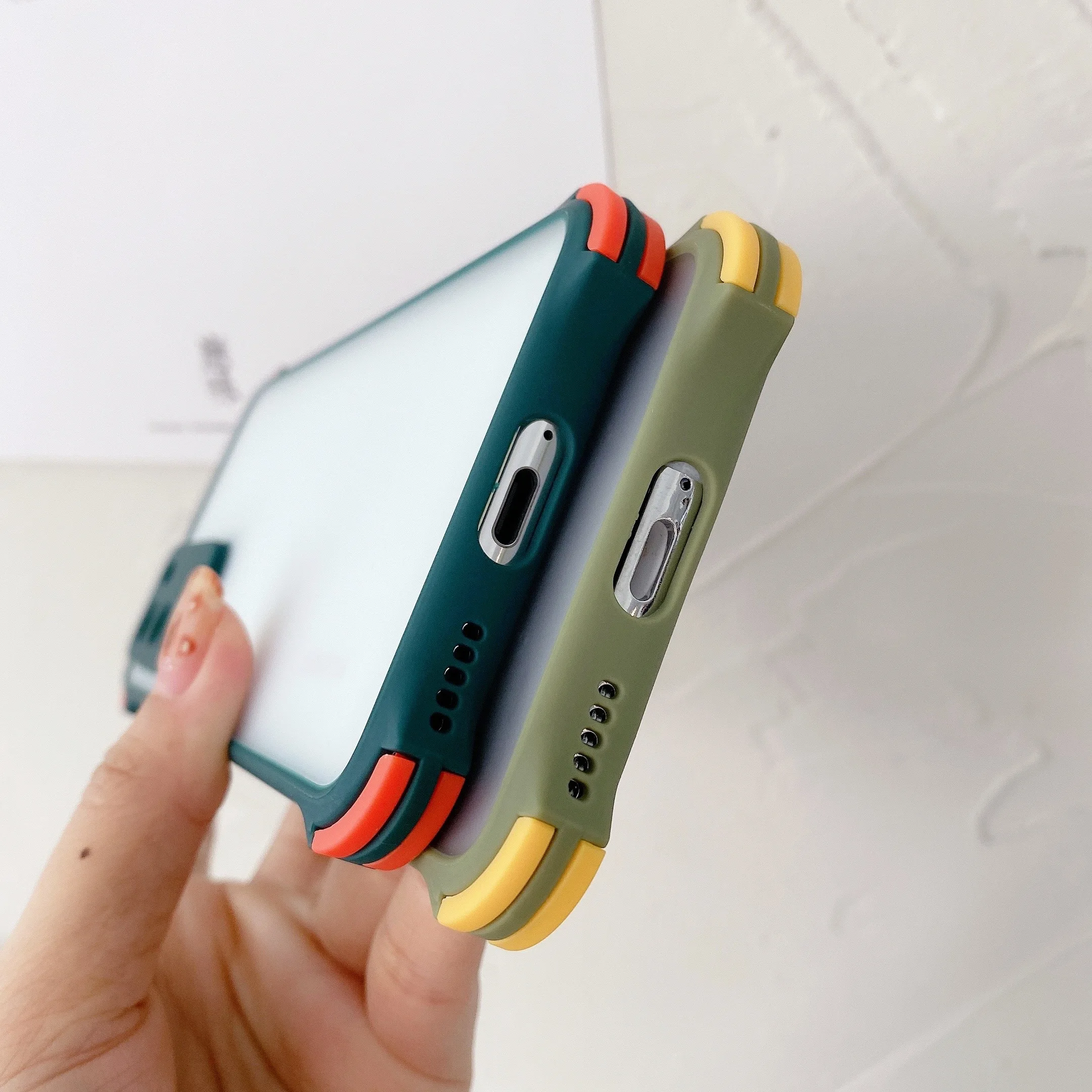 

Anti Fall Phone Case For Huawei Mate20 P40 30 Nova 7 6 5 Pro Plus Lite P Smart 2021 Y7A Camera Protection Shockproof Matte Cover