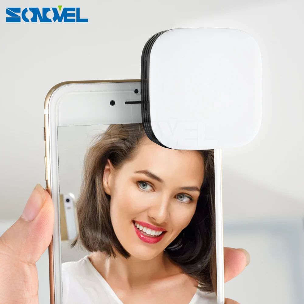 Портативная вспышка Godox LED M32 освещение мобильного телефона для смартфонов iPhone 7