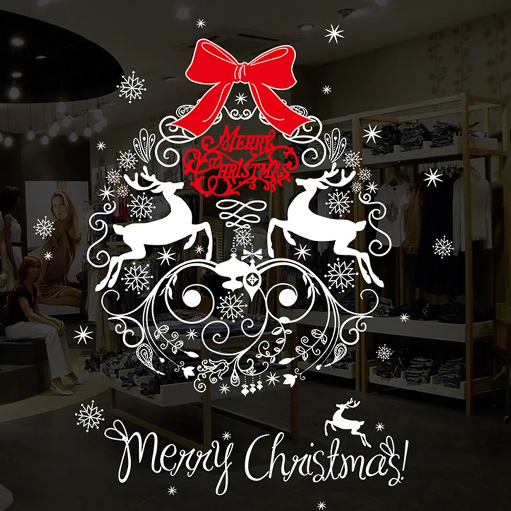 2021 счастливая фотография рождественские украшения для дома наклейки на стену из