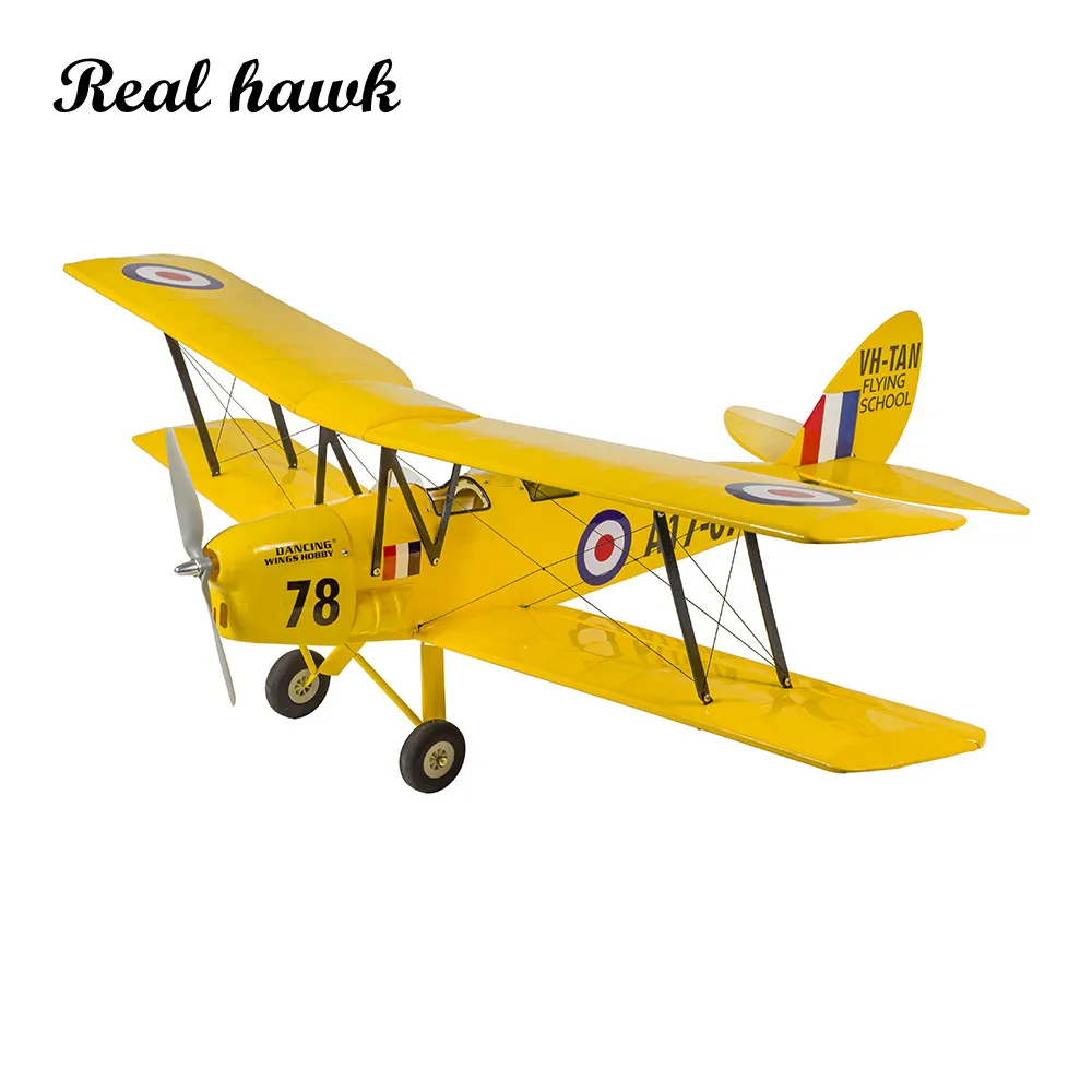 

New ARF RC Plane Laser Cut Balsa Wood Airplanes de Havilland DH.82 RC Model 800mm (32in) Savage Bobber Scale RC Plane