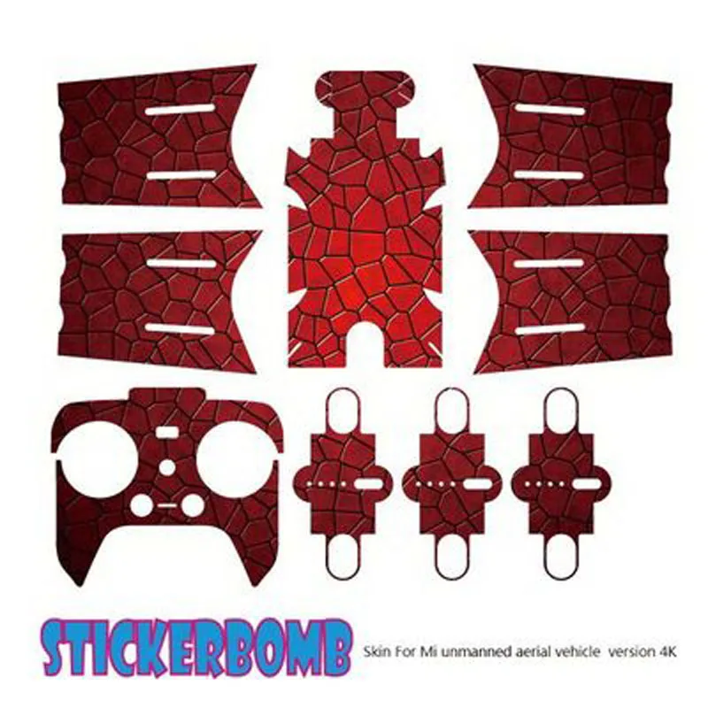

For Xiaomi Mi RC Drone Accessories Stickers Protective Film Matte 4K 1080P Sticker Camouflage Anti-scratch Protection Foil