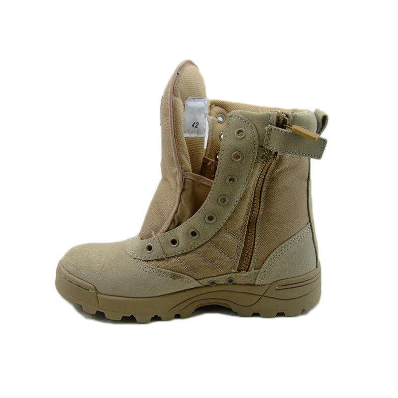 Армейские ботинки для походов и активного отдыха дезерты кожаные страйкбольные