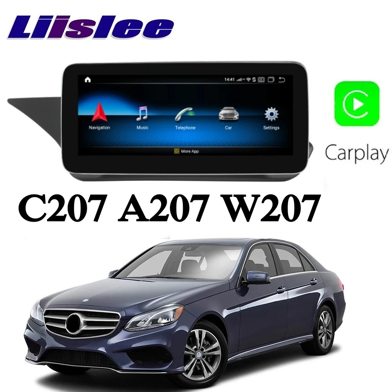 Для Mercedes Benz MB E Class A207 C207 E300 E500 2009 ~ 2017 автомобильный мультимедийный плеер NAVI