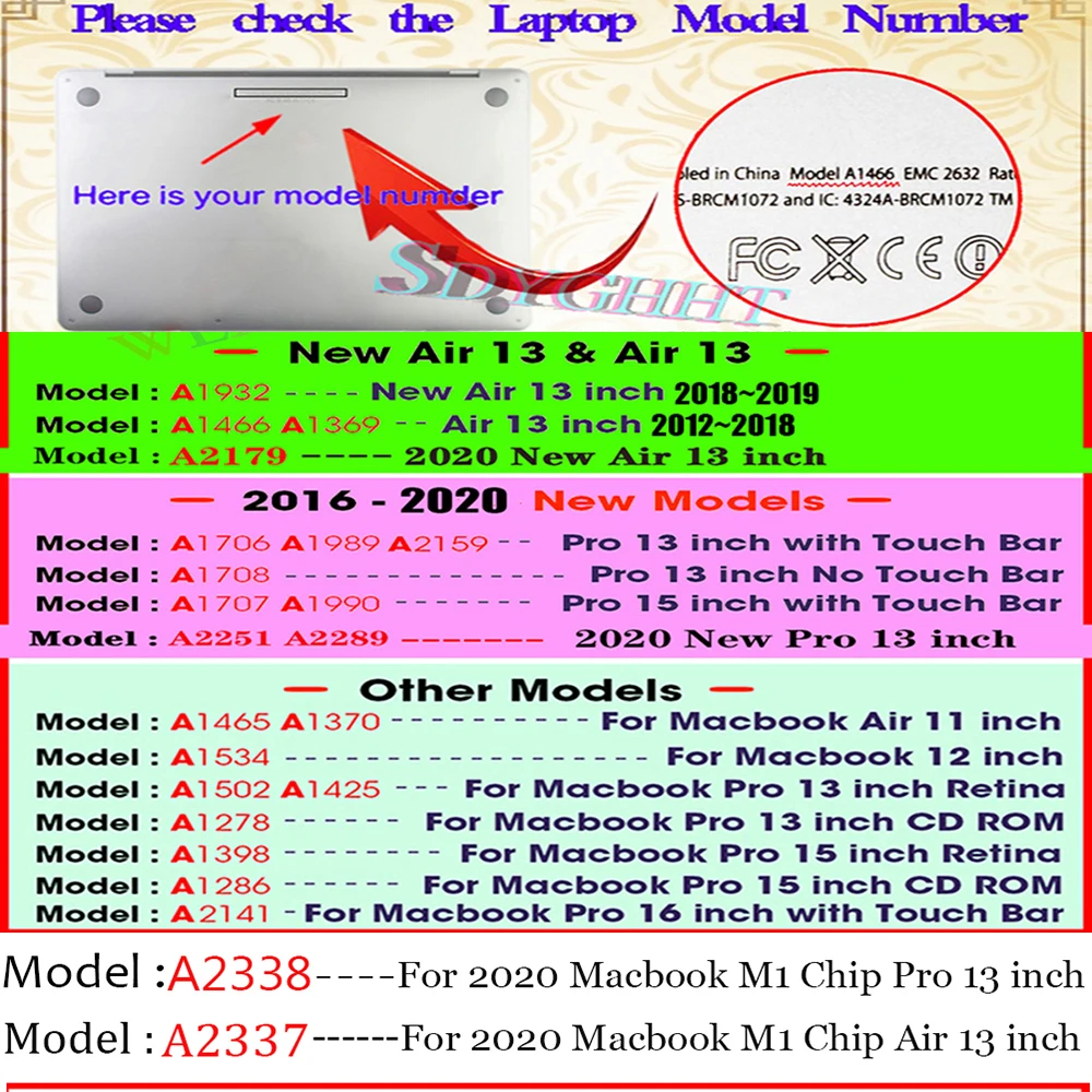 Чехол-сумка для ноутбука 2020 дюйма Macbook M1 чип Air Pro 13 A2289 чехол с сенсорной панелью mac