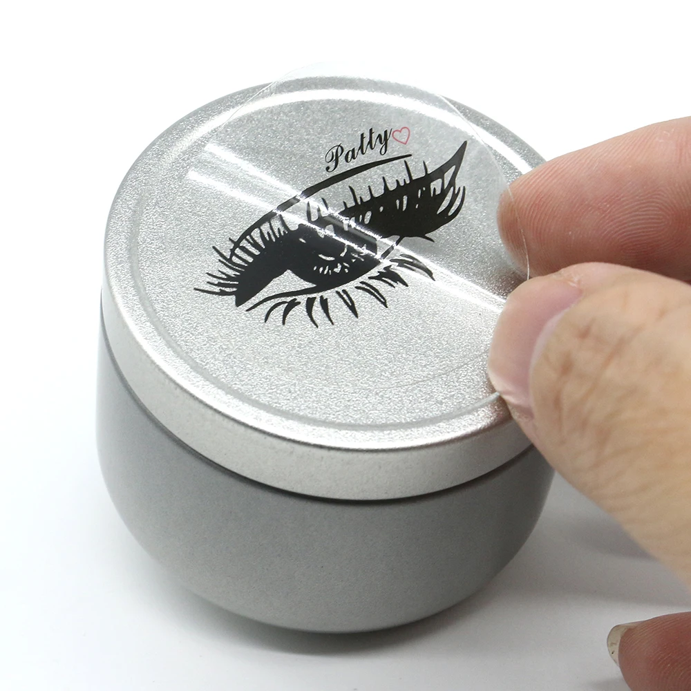 Изготовленный На Заказ прозрачный клей ПВХ наклейки красочный логотип по заказу