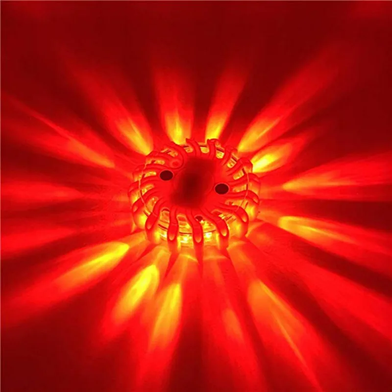 

Charging LED Emergency car Lights Road Flares Warning Night Lights Roadside Disc Beacon Red Blue Led Police road Led Light