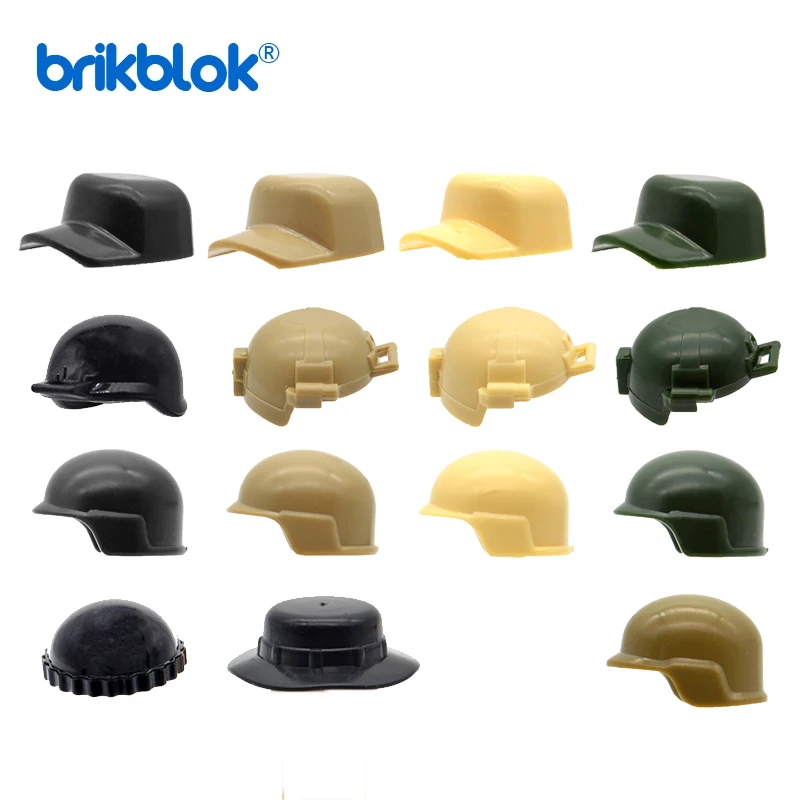 10 современных боевых тактических быстрых шлемов M88 Fisher Cap MICH brick военные шлемы MOC