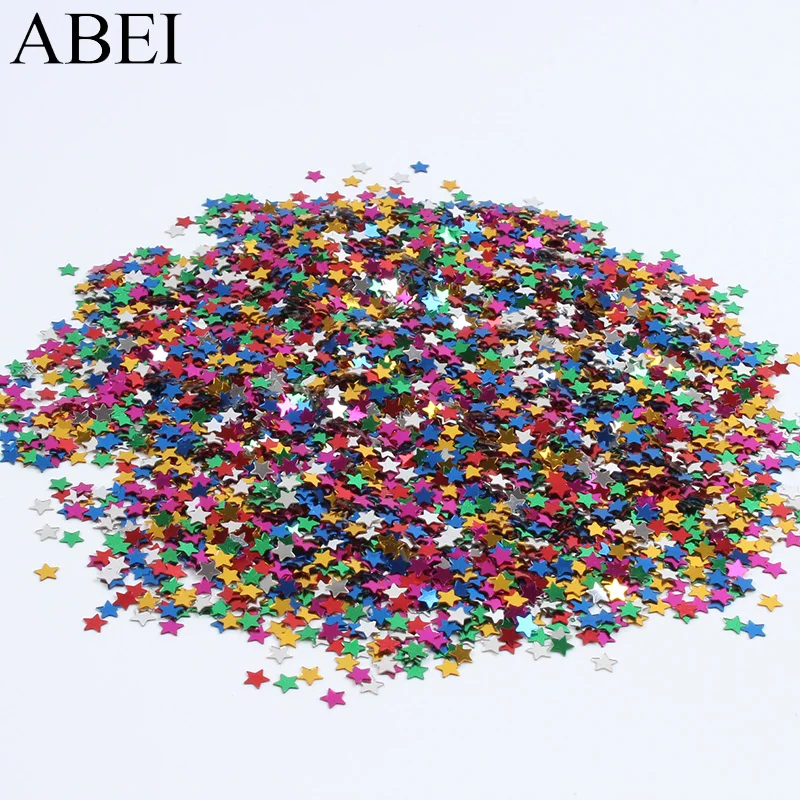 50 г/лот блестки со звездами россыпью сделай сам свадьба вечеринка скрапбукинг