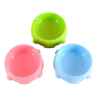 cute pig shape dog feeding food bowl pet feeder non slip drinking water dishes puppy anti fall single outdoor food plate