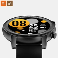 xiaomi youpin q1r full touch bluetooth call swimming running sports heart rate waterproof body temperature smart watch bracelet