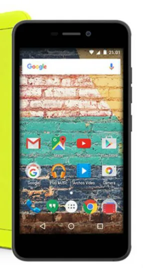 Новый черный сенсорный экран дигитайзер для ARCHOS 50f неоновая Сенсорная панель