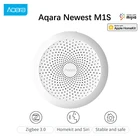 2021 Aqara новые M1S RGB светодиодный ночной Светильник концентратор Zigbee 3,0 шлюз, умный пульт дистанционного управления Управление Smart Home работает с Apple HomeKit