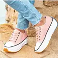 2021 lato kobiety nowa płaska podeszwa LaceUp sportsshoesmodne wygodne przeciwpoślizgowe oddychające gorąca sprzedaż platformy buty XM242