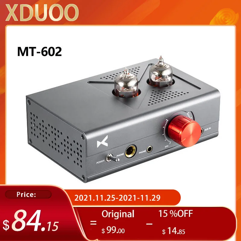 XDUOO MT-602 ламповый усилитель Double 6J1 MT602 высокопроизводительная трубка + для
