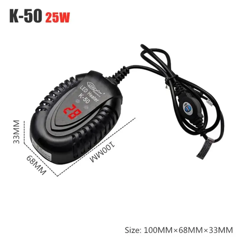 

25W 50W 75W 100W Aquarium Heater Electric Heating Rods Digital Temperature Controller Fish Tank Turtle Tank Heater