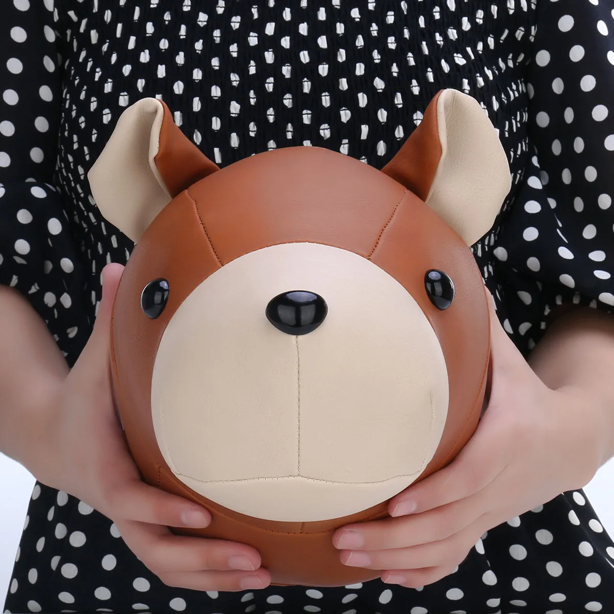 Новая голова медведя настенная подвесная мультяшного животного Настенный декор