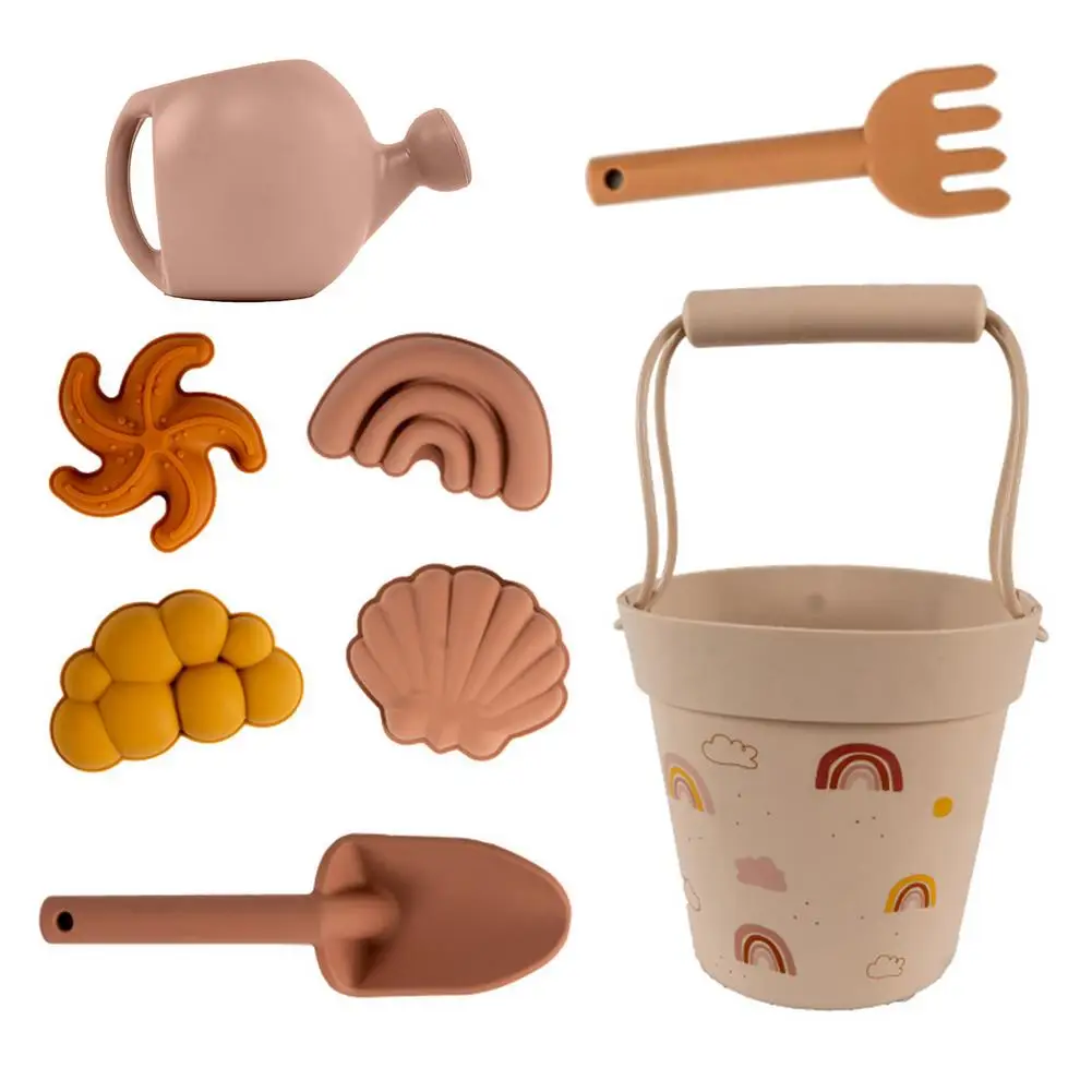 Детские пляжные игрушки для детей 8 шт. детский летний песочный инструмент