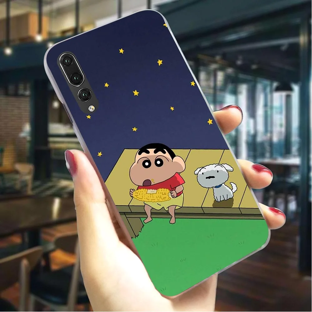 Чехол для телефона Huawei P30 Pro Crayon Shinchan Japan Anime Case P9 Lite Mini/2017 P10 20 30 P Smart Z Mate 10 | Мобильные