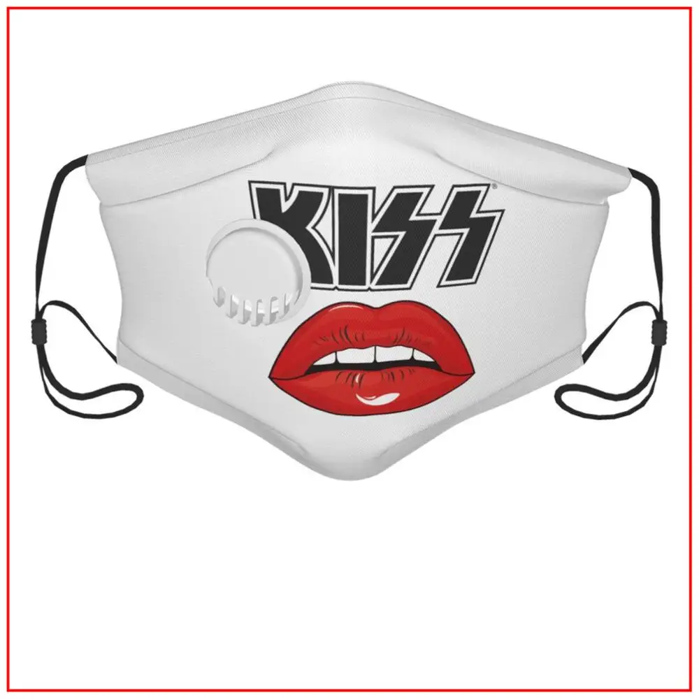 Маска для лица KISS Lips мужчин и женщин многоразовая моющаяся маска ковбоя Джокера