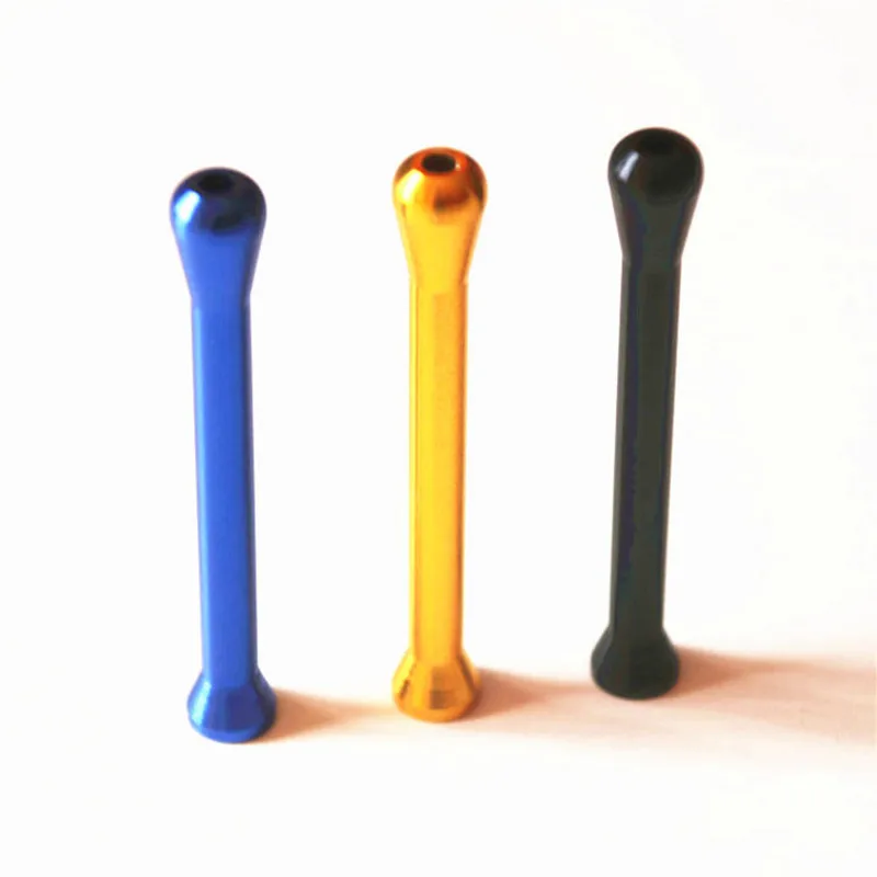 Tobacco Pipe Filter New Aluminum Alloy Snuff Straw Sniffer Snorter Nasal Smoking Accessories Weed | Дом и сад