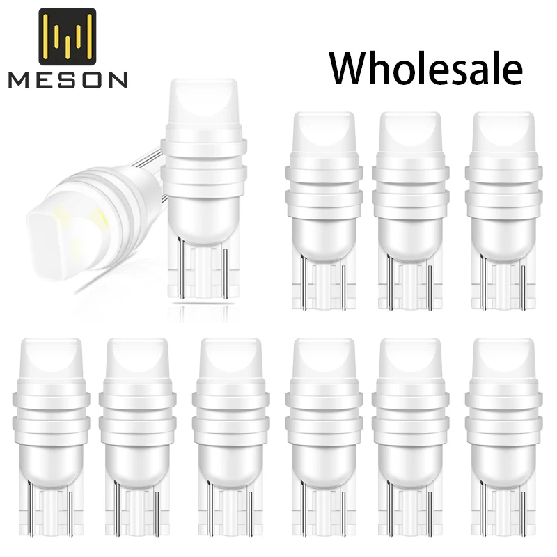 

Светодиодная керамическая лампа T10 Led W5W Led 3D Canbus для внутреннего освесветильник автомобиля WY5W 194 168