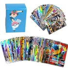 10-200 шт. Покемон французская версия GX EX V VMAX карта сияющая Такара томия тег команда карты игра битва карта торговая детская игрушка