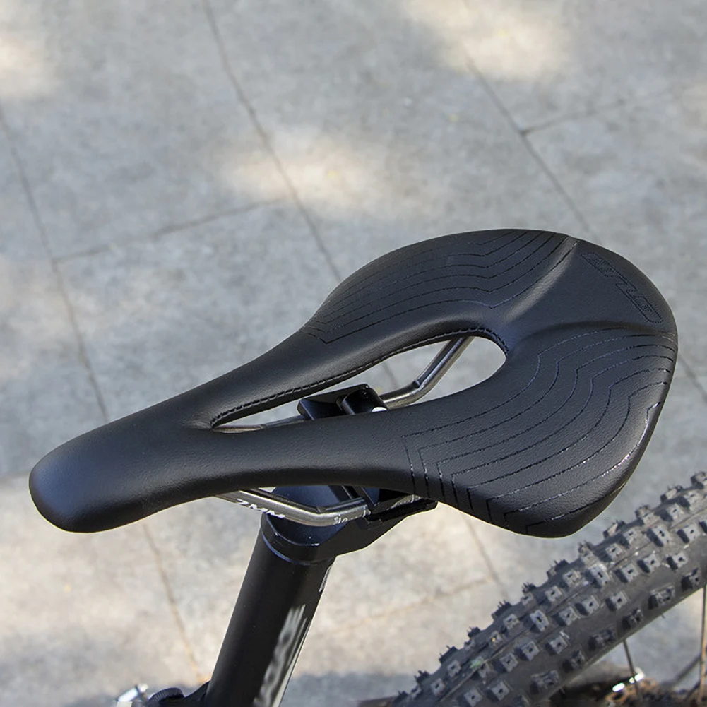 

Bicycle Seat Big Butt Saddle Mountain Bike Wide Seat Bicycle Shock Absorber Accessories Hollow Breathable And Comfortable