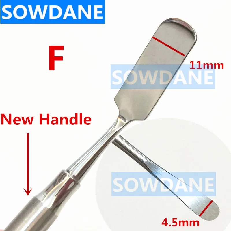 

Double Ends Stainless Steel Dental Implant Periosteal Elevator for Reflecting and Retractor Dental Scaler Separator Tool