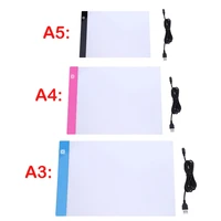 three level dimmable led light pad drawing board pad tracing light box eye protection easier for diamond painting a3a4a5