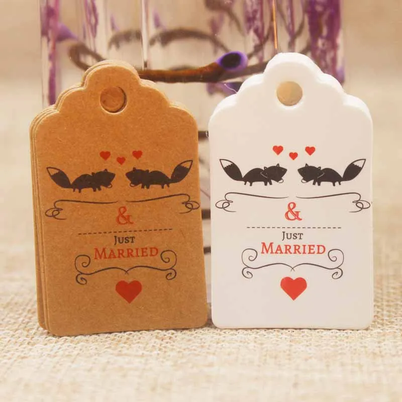 5*3 см DIY Счастливый День святого Валентина Подарочная этикетка тег только что