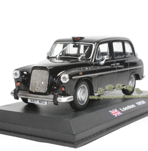 11 5 см масштаб 1:43 металлический сплав черный цвет классический Fairway FX4 Лондон 1989