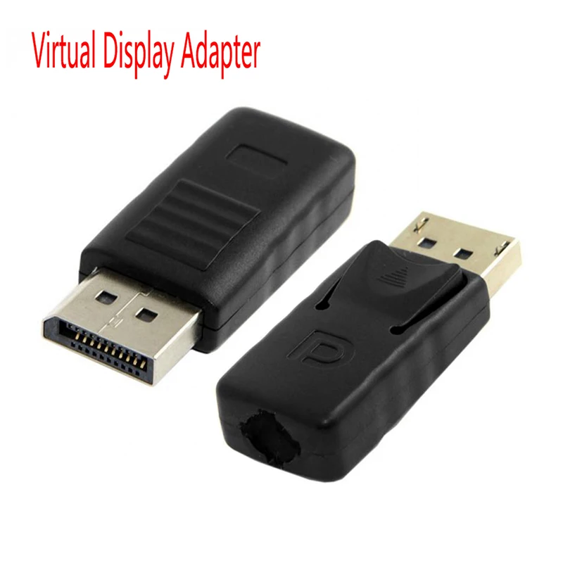 Виртуальный адаптер дисплея DP порт подключаемый разъем эмулятор призрака |