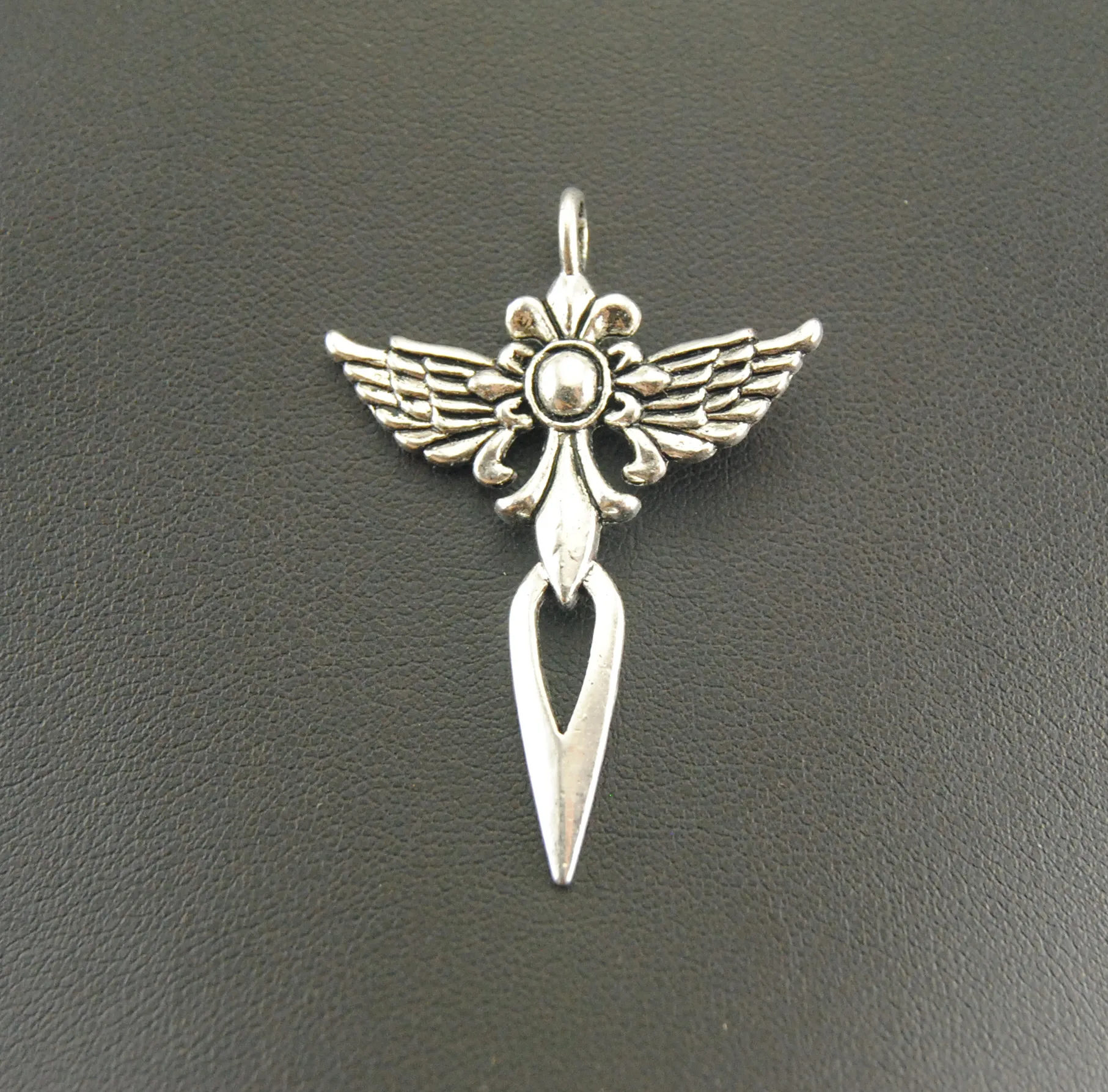 15 шт серебряный цвет крест меч Шарм соединитель подвески для оружия DIY Металл