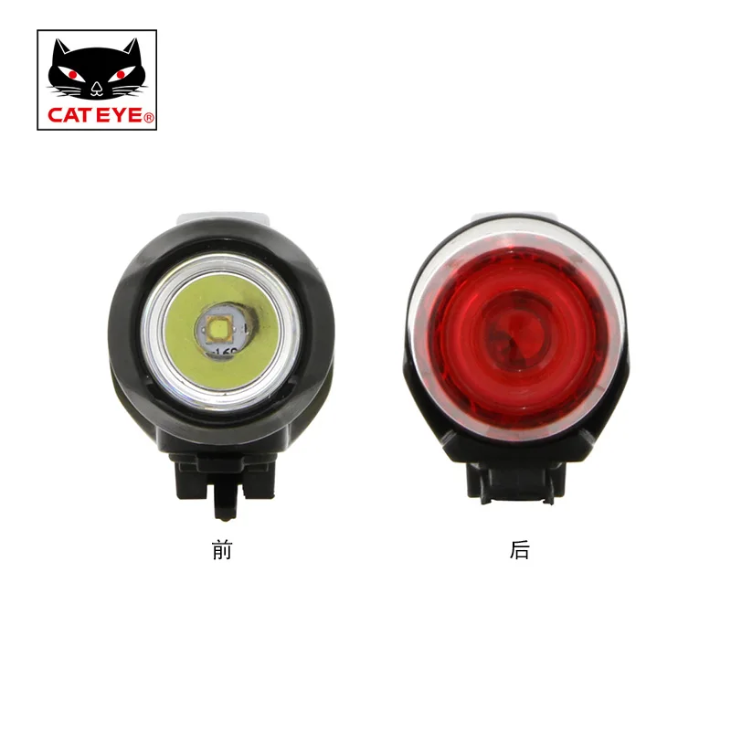 CatEye Вольт 400 дуплексный перезаряжаемый велосипедный фонарь для велосипедных фар