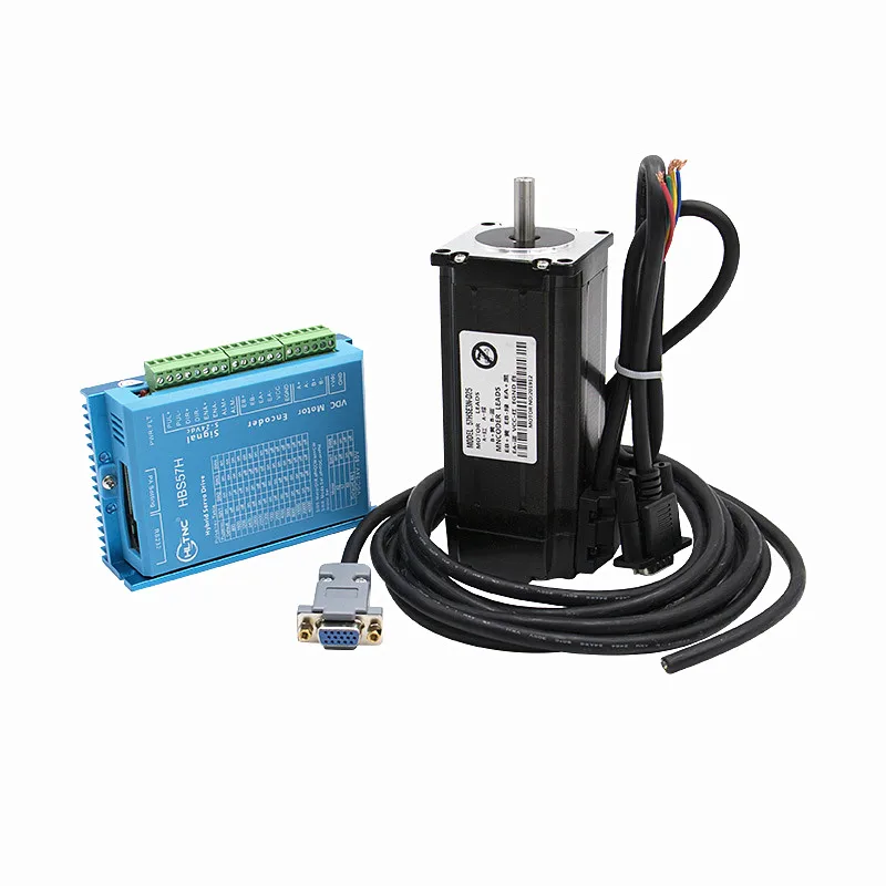 CNC mach3 USB 4 осевой комплект 1 шт. DDCS V3.1 контроллер Nema23 3 Нм мотор с замкнутым контуром
