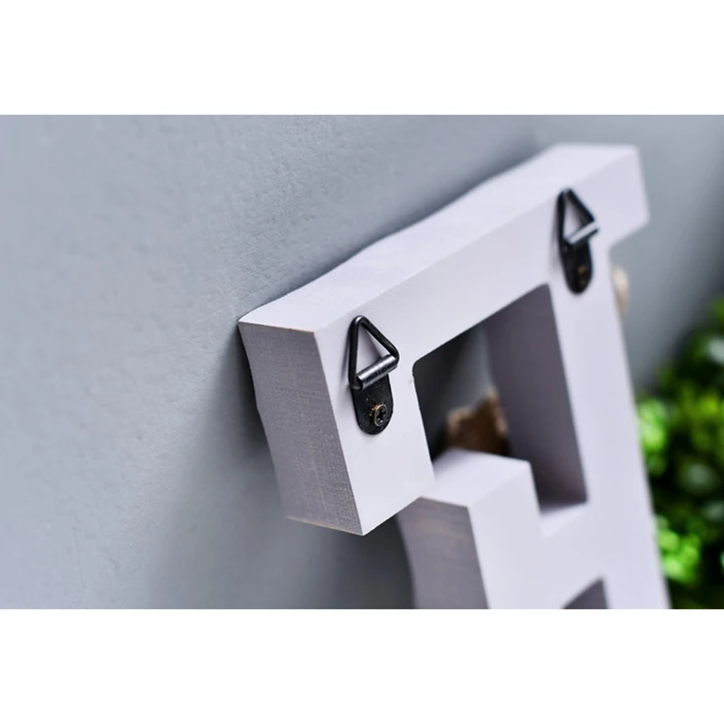 Прочная деревянная Комбинированная Вешалка для одежды с надписью Love домашний