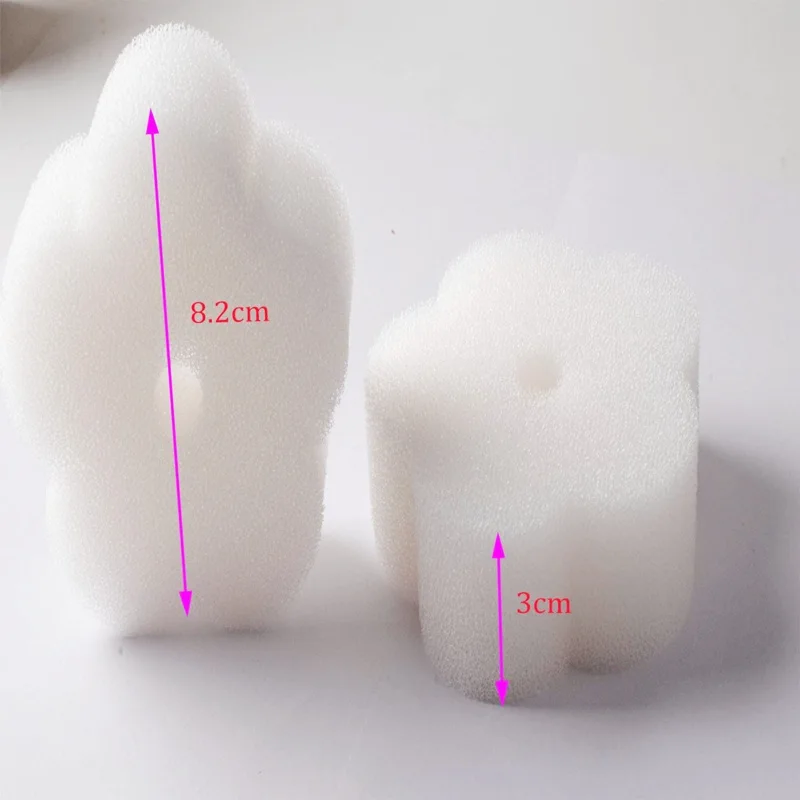 10 шт. белые плавающие губки для спа-салона | Дом и сад