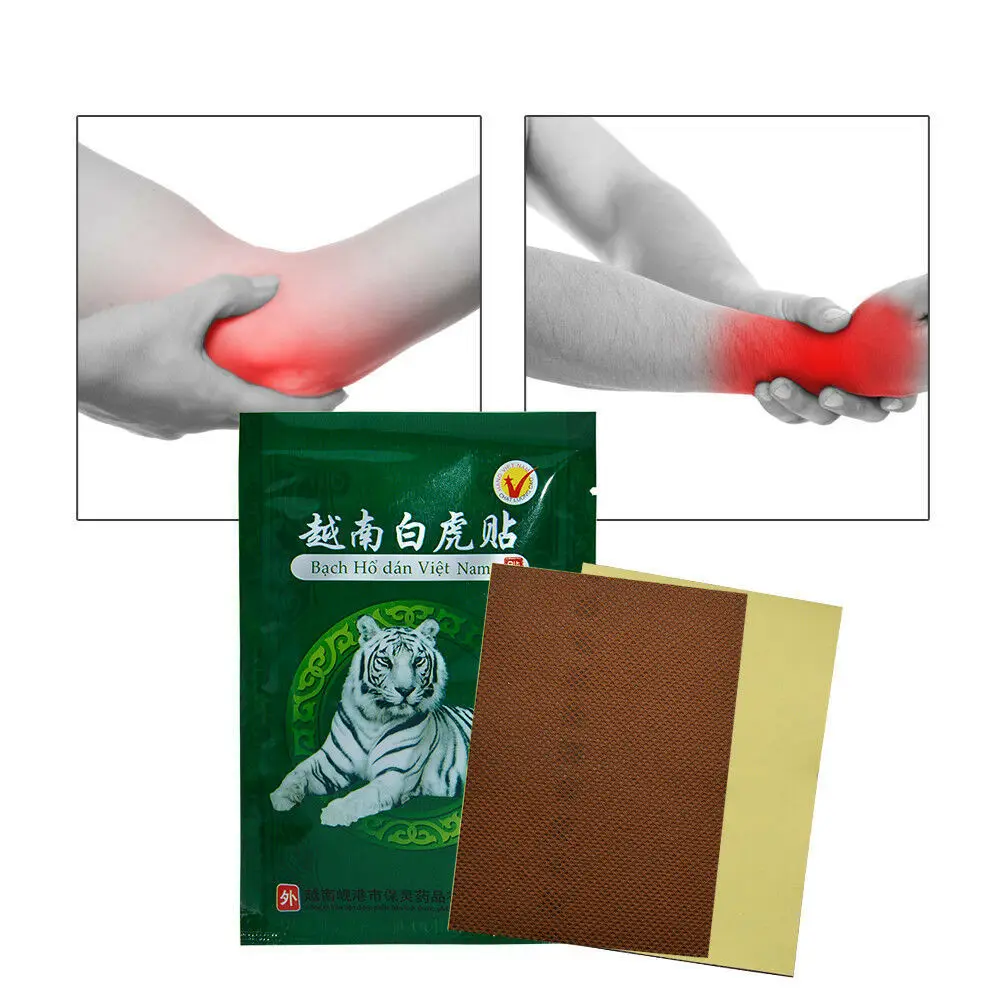 

8/40/80pcs Knee Pain Relief Patch Vietnam White Tiger Balm Pain Relieving Sticker Shoulder Waist Leg Herbal Medical Plaster