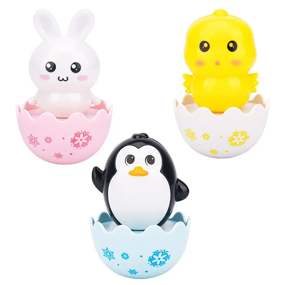 

Baby Tumbler Doll Baby Toys Newborn Learning Educational Toys Nodding Tumbler Toy Cute Roly-poly Development Toys For Kids
