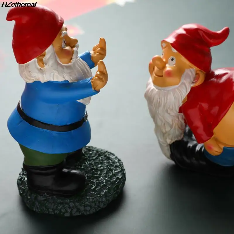 

Забавные полимерные фигурки, озорный сад, гном, садовое украшение, статуэтка, украшение, товары для дома