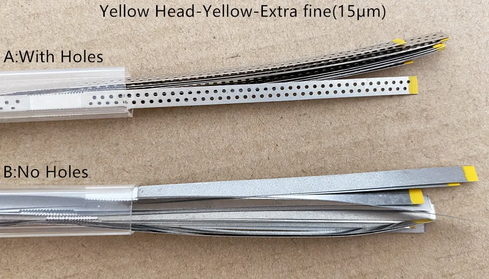 10 шт. Стоматологическая металлическая полировка отделка палка финишер желтый