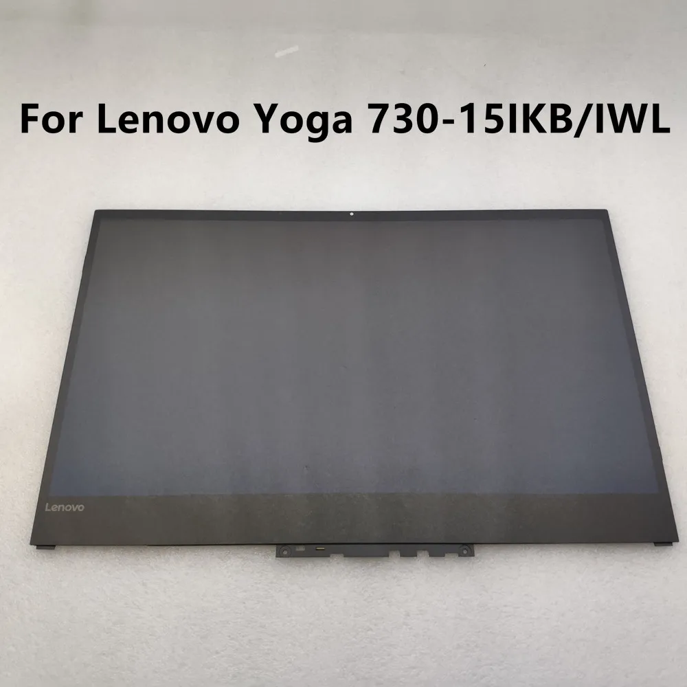 Сенсорный ЖК-дисплей 15 6 дюйма в сборе для Lenovo Yoga 730 15IKB 15IWL сенсорный ЖК-экран |