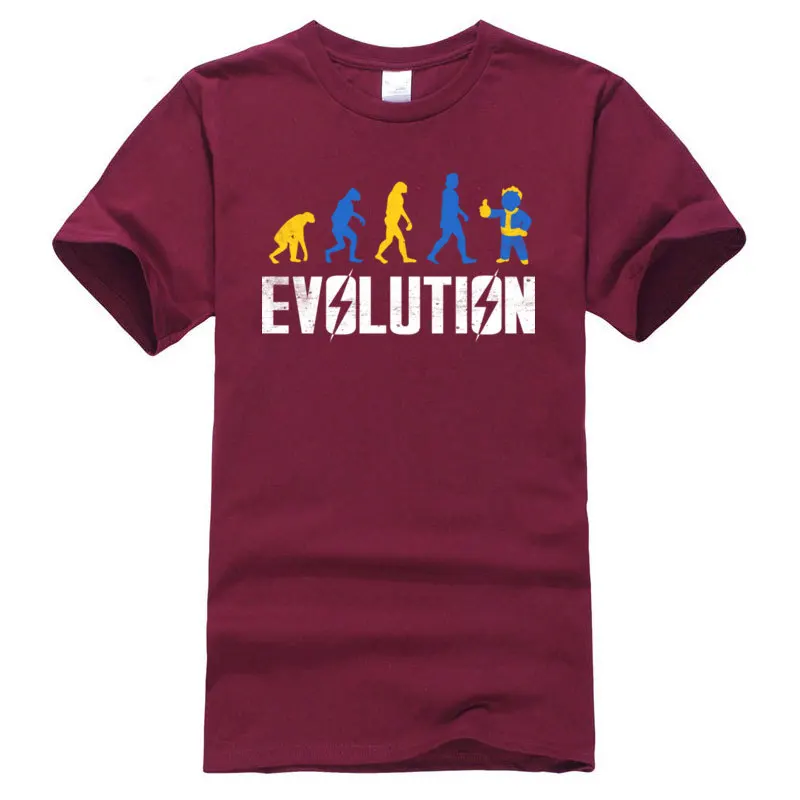 Футболки с принтом Evolution летняя футболка в стиле хип-хоп Харадзюку на заказ