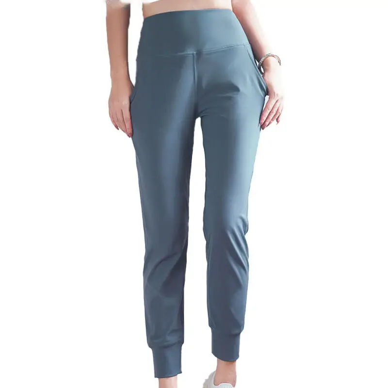 

Women High Waist Yoga Pants Slim Fit Fitness Gym Trousers Active Sports Training