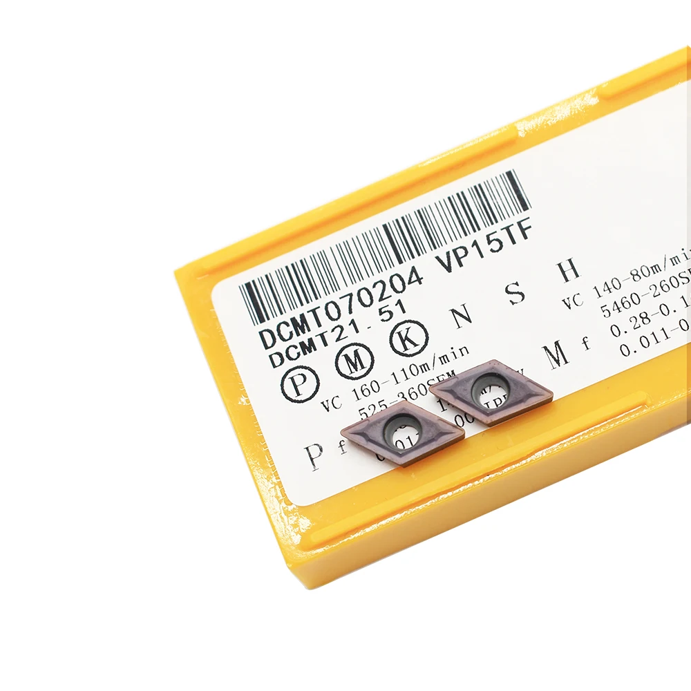 10 шт. DCMT070204 UE6020 US735 VP15TF внутренние токарные инструменты твердосплавные вставки режущие инструменты с ЧПУ токарные инструменты Токарный станок резак