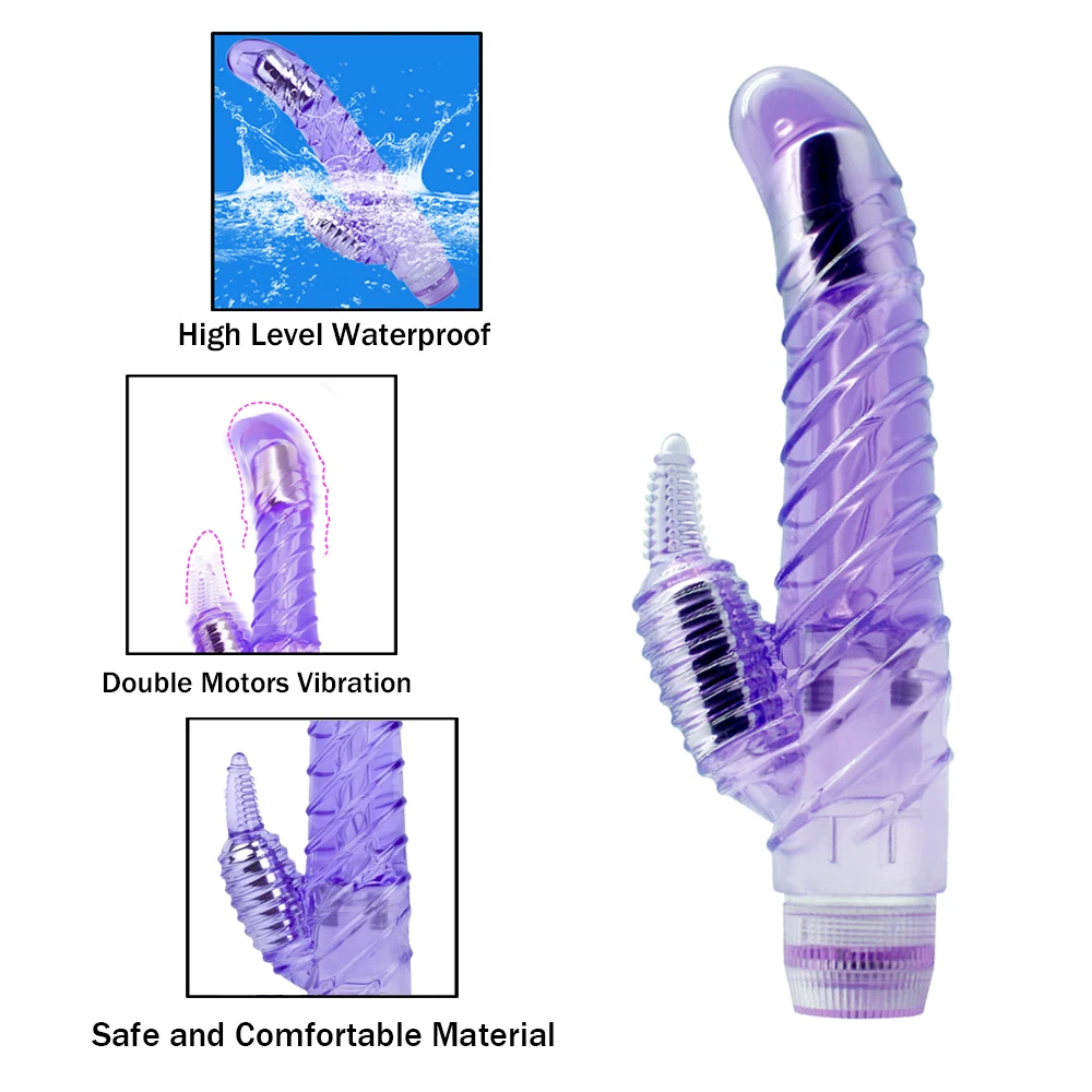 Вибратор Кролик многоскоростной массажер для точки G Стимулятор клитора